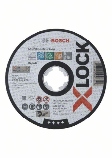 Rezací kotúč Bosch X-LOCK Multi Material 125x1,6 ACS46VBF 1ks 2608619270