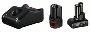 Sada akumulátor Bosch GBA 12V 2.0Ah + 4,0Ah + nabíjačka GAL 12V-40 1600A01NC9