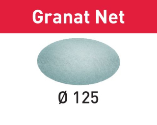 Festool Sieťové brúsne prostriedky STF D125 P180 GR NET/50 Granat Net 203298